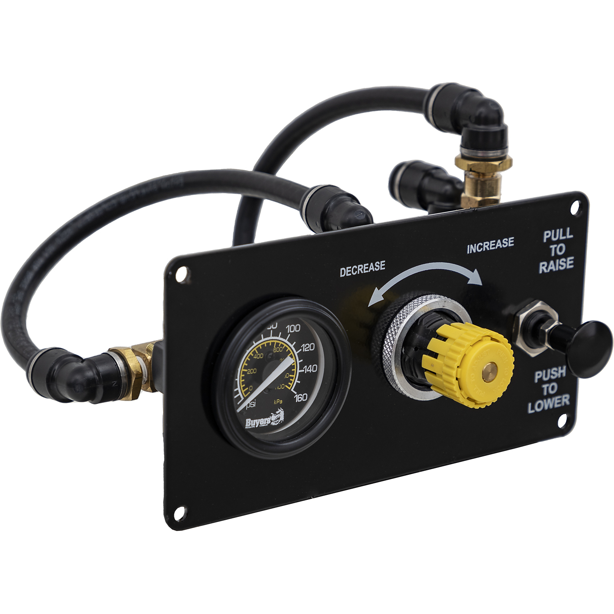 Buyers Products, Lift Axle Control Assembly W/ Push-Pull Air Valve, Working Port N/A in, Max. PSI 150 Model# 6451055